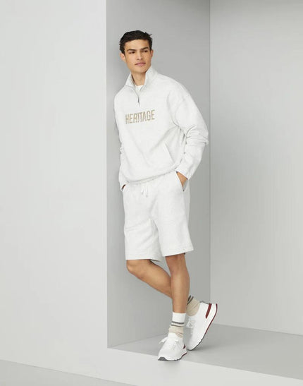 Silver Cotton Sweatshirt