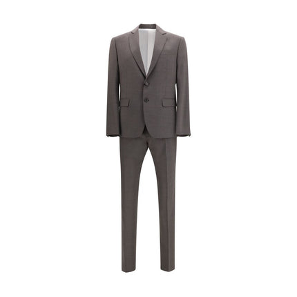 Gray Fleece Wool Two-Piece Suit