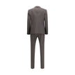 Gray Fleece Wool Two-Piece Suit