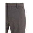 Gray Fleece Wool Two-Piece Suit
