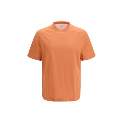 Orange Cotton T-Shirt