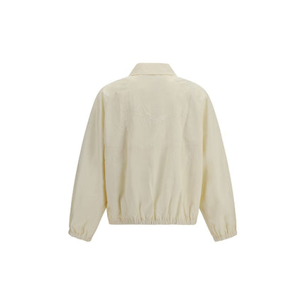 White Polyamide Shell Jacket