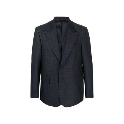 Blue Wool Blazer