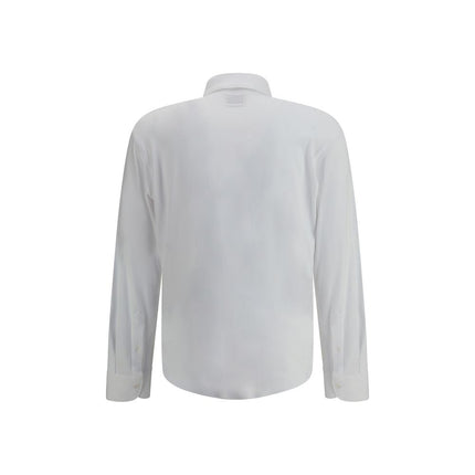 White Cotton Polo Shirt
