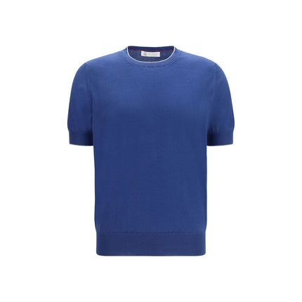 Blue Cotton T-Shirt